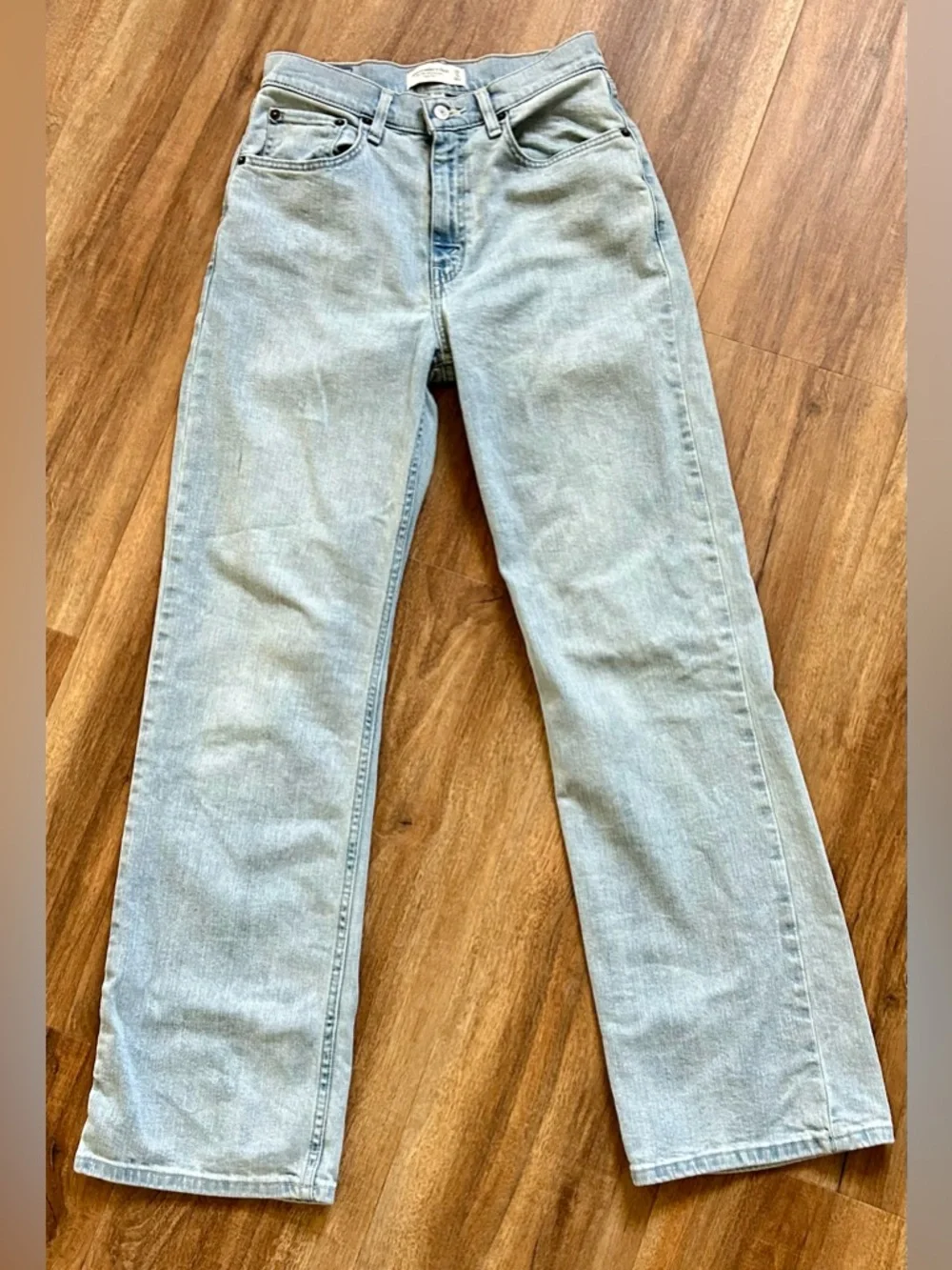 Abercrombie & Fitch curve love the 90’s relaxed high rise jeans size 26 (tag 25) - Picture 3 of 8
